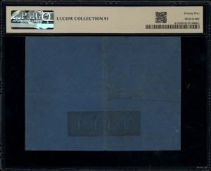 5 Polish zlotys, 1824; series A, numbering 1134131, p...
