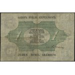 1 rubel srebrem, 1847; seria 6, numeracja 273139, podpi...