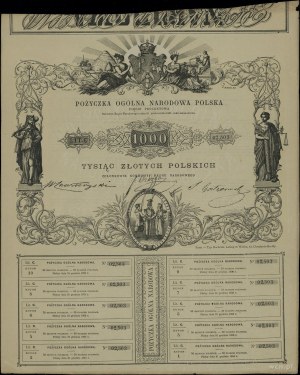 Fixed bond 5% of the General Loan of the National Polish ...