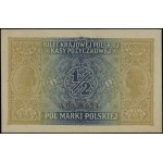 1/2 marki polskiej, 9.12.1916; jenerał, seria A, numera...