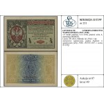1/2 marki polskiej, 9.12.1916; jenerał, seria A, numera...