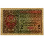 2 marki polskie, 9.12.1916; Generał, seria A, numeracja...