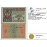 2 marki polskie, 9.12.1916; Generał, seria A, numeracja...