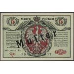 5 marek polskich, 9.12.1916; Generał, bez oznaczenia se...