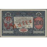 100 marek polskich, 9.12.1916; Generał, bez oznaczenia ...