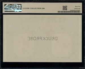 100 Polish marks, 9.12.1916; series A, numbering 00000....