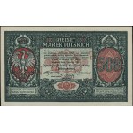 500 marchi polacchi, 15.01.1919; nessuna serie e ...