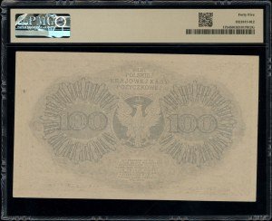 100 Polish marks, 15.02.1919; BB series, numbering 964....