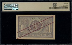 1 Polish mark, 17.05.1919; IAW series, numbering 129,47...