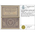 1 marka polska, 17.05.1919; seria PD, numeracja 269157,...