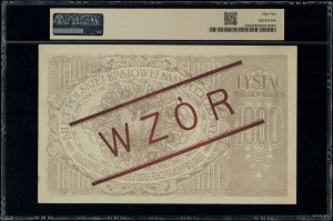 1,000 Polish marks, 17.05.1919; ZE series, numbering 0....