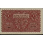 1 marka polska, 23.08.1919; seria I E, numeracja 790702...