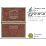 1 marka polska, 23.08.1919; seria I E, numeracja 790702...