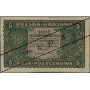 5 marek polskich, 23.08.1919; seria II DF, numeracja 48...