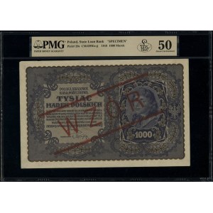 1 000 poľských mariek, 23.08.1919; séria III A, číslo...