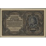 1.000 marek polskich, 23.08.1919; seria III AW, numerac...