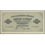 500 000 poľských mariek, 30.08.1923; séria U, číslovanie ...