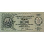 10.000.000 marek polskich, 20.11.1923; seria CI, numera...