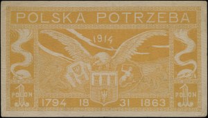 Committee for National Defense in America; Voucher for 1 polonium = 25...