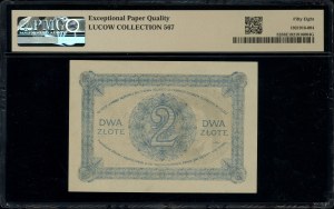 2 gold, 28.02.1919; series 38.B., numbering 095911; Luc...