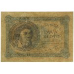 2 złote, 28.02.1919; seria 38.B., numeracja 095911; Luc...