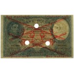 100 złotych, 28.02.1919; seria C., numeracja 6413608, p...