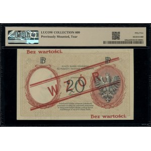 20 złotych, 15.07.1924; seria II A, numeracja 1234567 /...