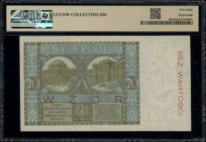20 gold, 1.03.1926; series N., numbering 0245678, both...