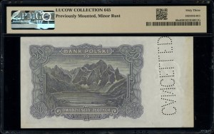 20 zloty, 2.01.1928; not put into circulation, series ...