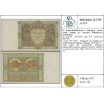 50 złotych, 1.09.1929; seria B.E., numeracja 9867411; L...
