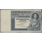 20 złotych - niedokończony druk strony głównej, 20.06.1...