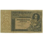 20 złotych - niedokończony druk strony głównej, 20.06.1...