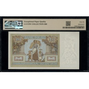 20 złotych, 20.06.1931; seria CY., numeracja 7852073; L...