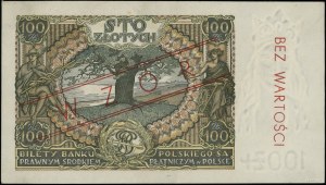 100 gold, 2.06.1932; AZ. series, numbering 4721863, with...