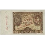 100 złotych, 2.06.1932; seria AZ., numeracja 4721863, z...