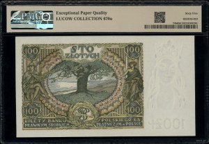 100 zloty, 2.06.1932; AZ. series, numbering 4780374, d...