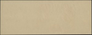 PLN 100 - one-sided trial print in dark color....
