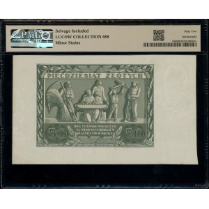 50 złotych, 11.11.1936; seria AD, numeracja 2038899, ni...