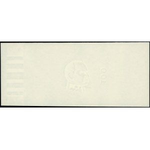 100 złotych, 11.11.1936; projektowana emisja, nigdy nie...
