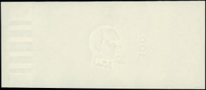 100 zloty, 11.11.1936; projected issue, never...