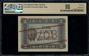 2 zloty pass ticket, 1.05.1925; series A, numbering 1....