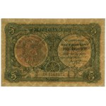Bilet zdawkowy 5 złotych, 1.05.1925; seria A, numeracja...