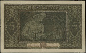 State ticket 5 zloty (period forgery), 25.10....