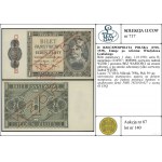 Bilet państwowy 1 złoty, 1.10.1938; seria H, numeracja ...