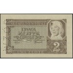 2 złote, 1.03.1940; bez oznaczenia serii i numeracji, p...