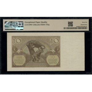 10 złotych, 1.03.1940; bez oznaczenia serii i numeracji...