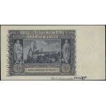 20 złotych, 1.03.1940; seria A, numeracja 0000000, perf...