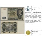500 złotych, 1.03.1940; seria A / A, numeracja 0000000 ...