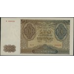100 złotych, 1.08.1941; seria D, numeracja 1886026; Luc...