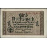 Reichskreditkasse. 1 marka, bez daty; seria 153, numera...